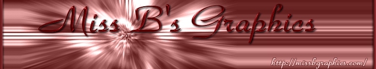 Miss B's Graphics Logo