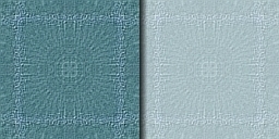 Turquoise Emboss Squares 1